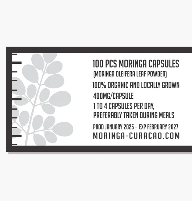 Organic Moringa Capsules 100 Pieces Curaçao Product Info Organic Moringa Capsules 100 Pieces Curaçao Product Info