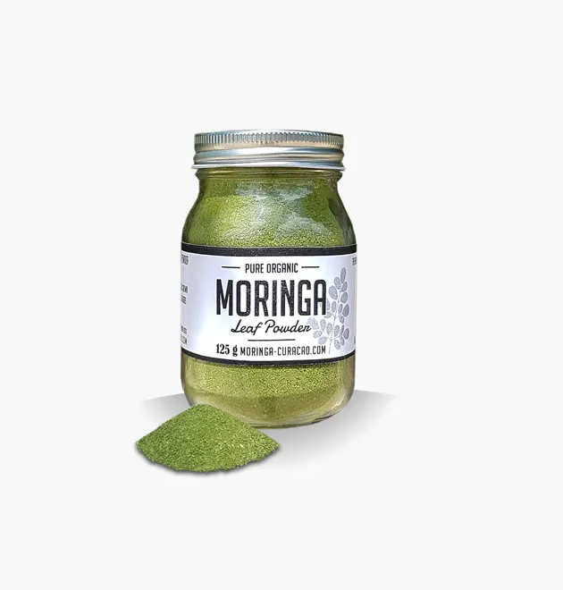 Organic Moringa Powder 125 Grams Organic Moringa Powder 125 Grams Curaçao